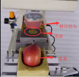 看了同行，才知道移印硅膠在水果上也有應(yīng)用